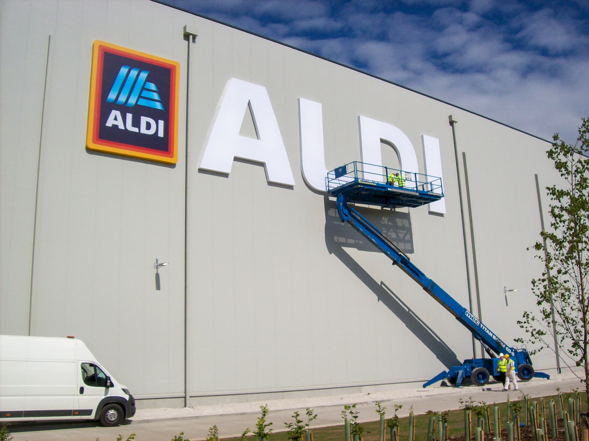 High Level Sign Installation Services Across The UK