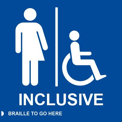 Allsigns International Ltd - Braille & Tactile – Inclusive Toilet