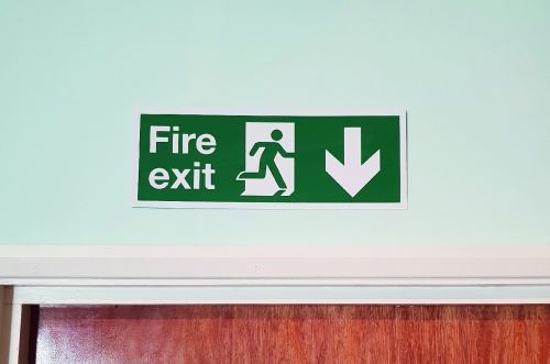 British Standard Fire Exit Signs