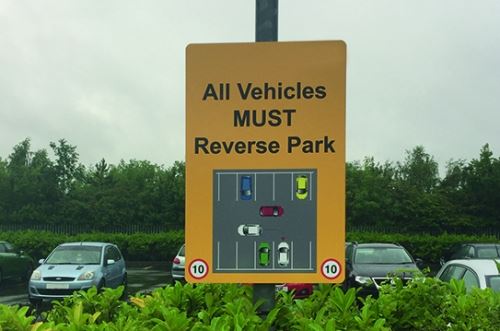 Reverse Parking Signs